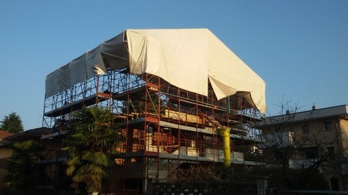 RECUPERO SOTTOTETTO SARONNO - copertura struttura