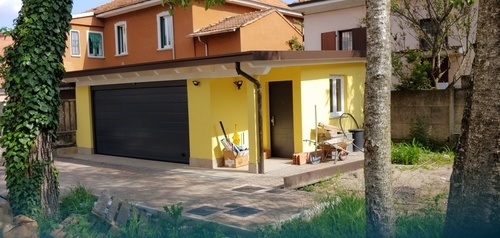 EDIFICAZIONE NUOVA AUTORIMESSA SARONNO - lavori ultimati