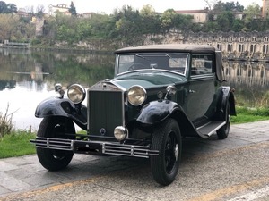 miniatura Autostoriche di Gritti Morlacchi Carlo Nicola Lancia Astura 1932