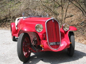 miniatura Autostoriche di Gritti Morlacchi Carlo Nicola Fiat 508