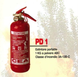 miniatura Cardosi Antincendio Snc ESTINTORI PORTATILI