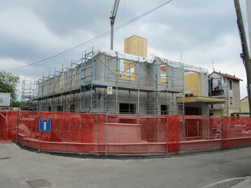  - palazzina in legno lamellare