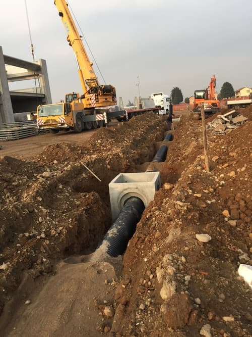  - estensione rete fognaria nuovo insediamento industriale