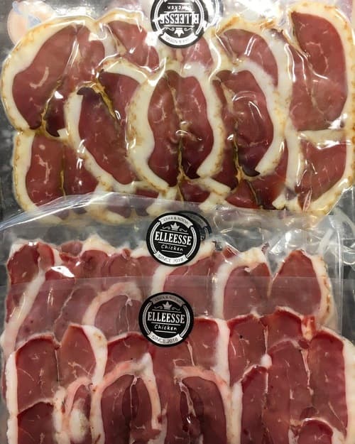 PROSCIUTTO CRUDO E SPECK D'OCA sottovuoto