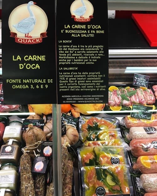  - Petti d’oca , cosce e fegatini freschi, da allevamento italiano, solo per golosi palati!