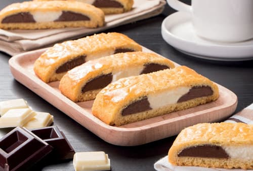 Cantucci bigusto - Golosissimi cantucci con una doppia farcitura al ciocolato e cioccolato bianco, ottimi in qualsiasi occasione.


Peso Netto 1500gr
Scadenza 180gg
Dim. Pallet 80x120cm – 9 cart. per strato
Pallettizzazione max 180 cartoni