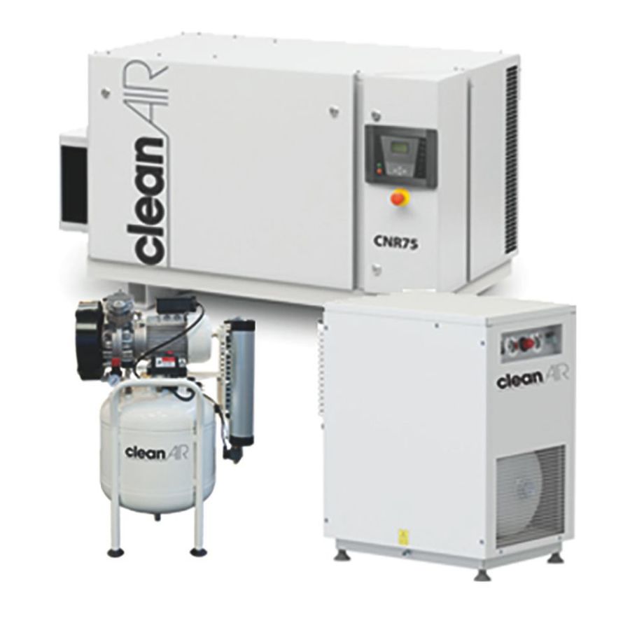 - Compressori per settori medicali alimentari oil free