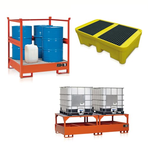  - Vasche per cisterne e per fusti