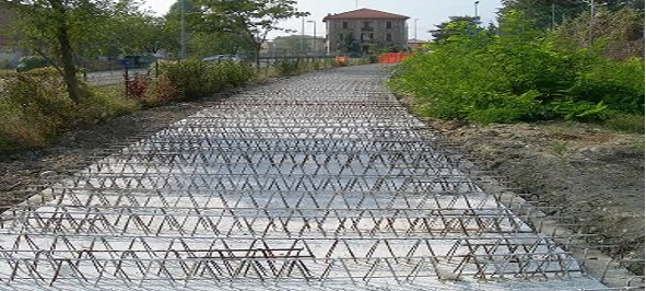 Lastre predalles per copertura corso d'acqua