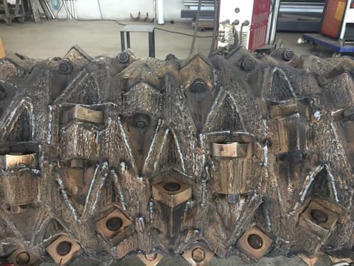 riporto rotore trituratore