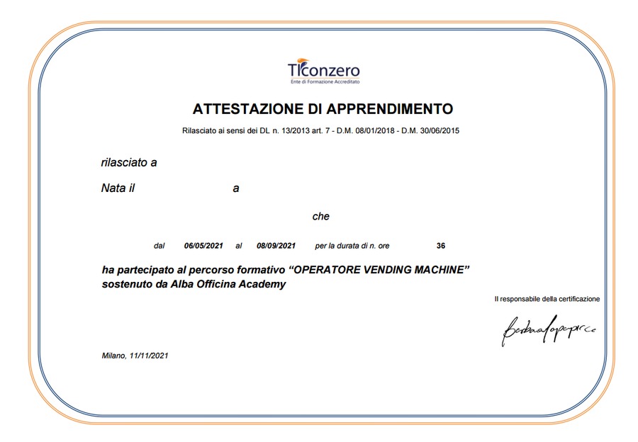 certificazione