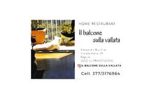 logo Il Balcone sulla Vallata Home Restaurant