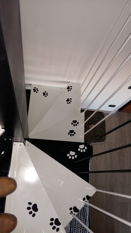 verniciatura scala chiocciola