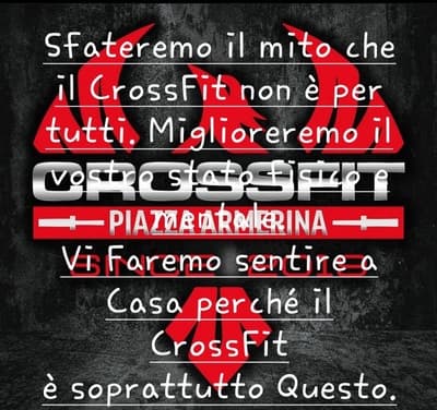 Figura illustrativa Palestra Box Crossfit Piazza Armerina