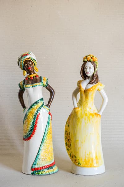 Figura illustrativa Ceramiche Artistiche di Caltagirone