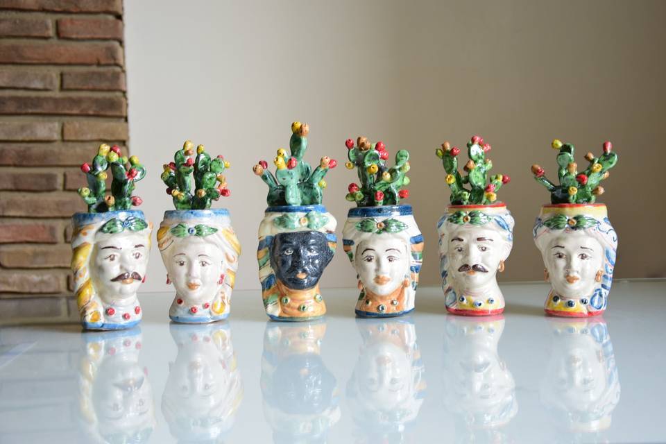 Figura illustrativa Ceramiche Artistiche di Caltagirone
