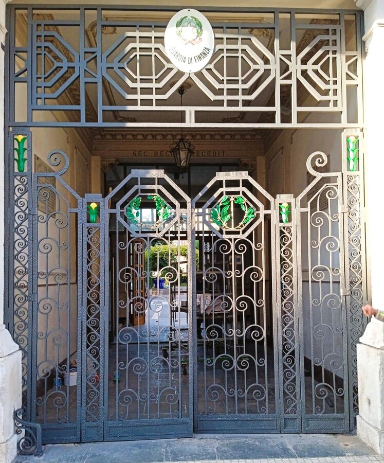  - Sabbiatura Cancello Sede Guardia di Finanza Siracusa (Sr) 