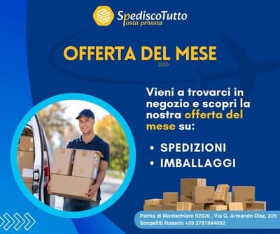 Figura illustrativa Spedisco Tutto