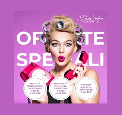 Figura illustrativa Hair Salon Parrucchieri