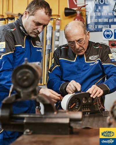 Figura illustrativa Meccatronica e Gommista Grasso