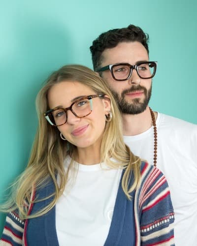 Figura illustrativa Vintage Occhiali