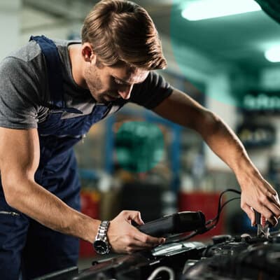 Figura illustrativa Sistemauto Elettrauto Boccadifuoco