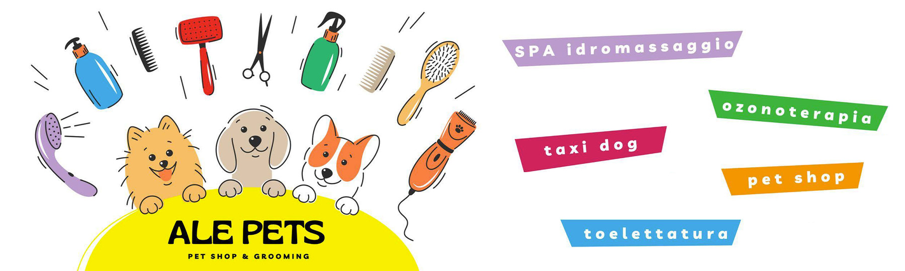 Figura illustrativa Ale Pets Pet Shop & Grooming